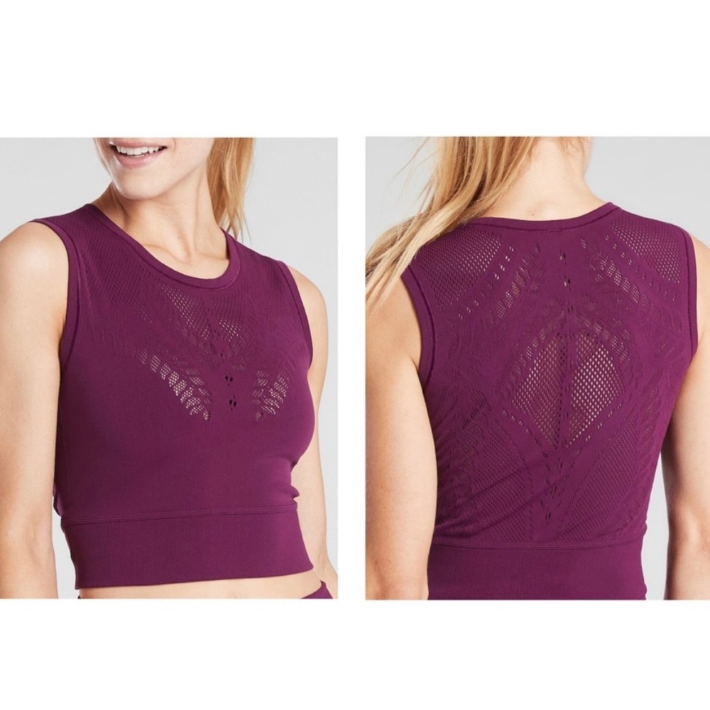 Athleta Ujjayi Crop Tank